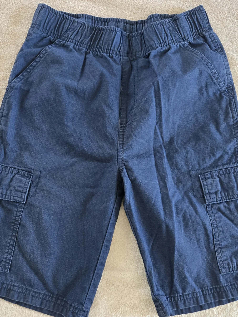 Lot of Cargo Shorts - Navy and Khaki